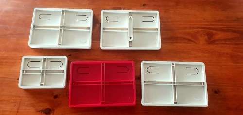 Retro Tupperware/Tuppercraft Plastic Photo Frames