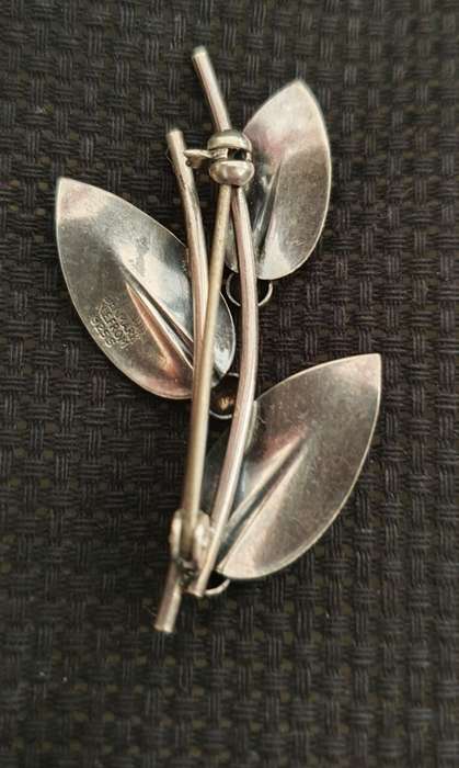 N.E. From Denmark Sterling Silver Brooch