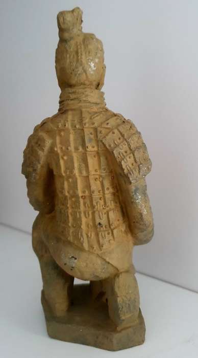 Vintage Chinese Terracotta Ceramic Warrior Statue/Figurine