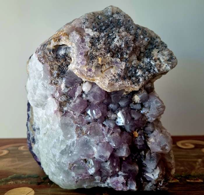 Large Amethyst Crystal Geode Rock, 5.7kg