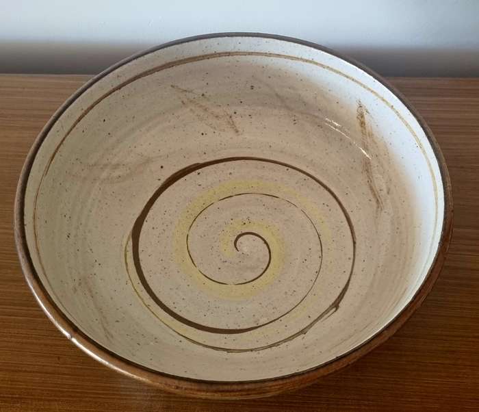 Famous SA Artist Thijs Nel Large pottery bowl (Dated 2003)