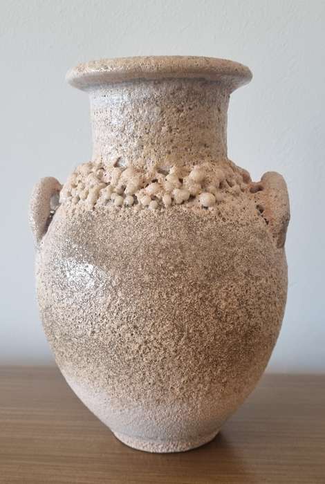 Vintage South African SALEM Pottery Stoneware Vase with Handles