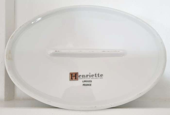 France Limoges Henrietta Collection Handpainted Porcelain Trinket Jewelry Box