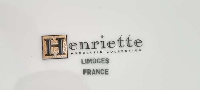 France Limoges Henrietta Collection Handpainted Porcelain Trinket Jewelry Box