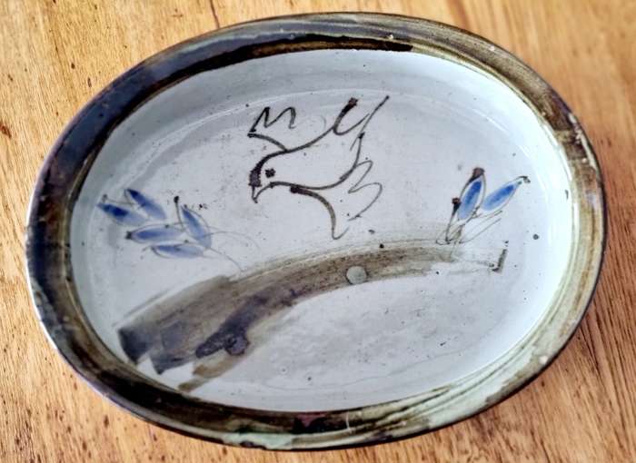 Famous Artist Tim Morris Large Bowl/Platter