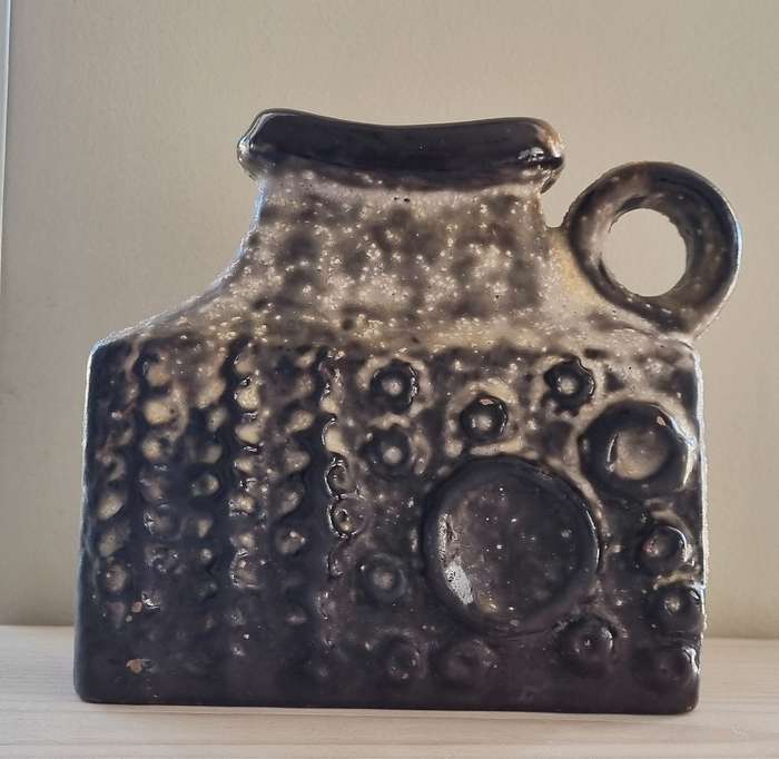 Carstens Tonnieshof West Germany Moon Crater Pitcher,Vase