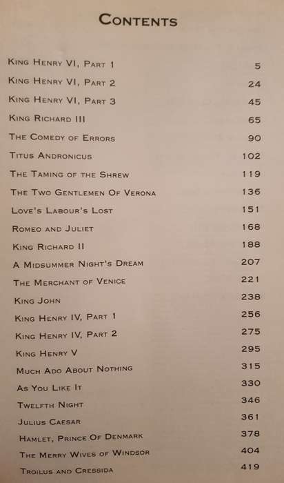 THE COMPLETE WORKS OF WILLIAM SHAKESPEARE