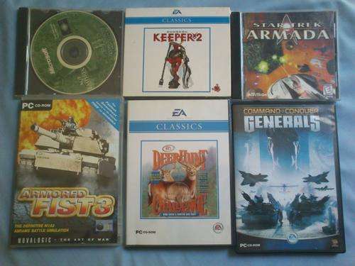 6 PC Games in 1 set - FREE SHIPPING