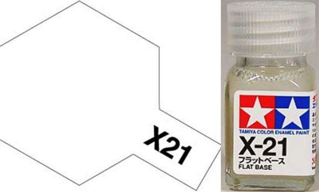 X-21 Flat Base Enamel Paint