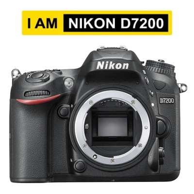 NIKON D7200 | 24.2 MP | WiFi | DX | 1080p Full HD | PROFESSIONAL DSLR CAMERA BODY