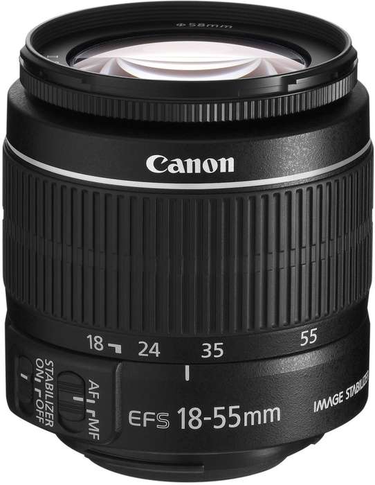 Canon 18-55mm IS (IMAGE STABILIZER) Lens for Canon DSLR Cameras