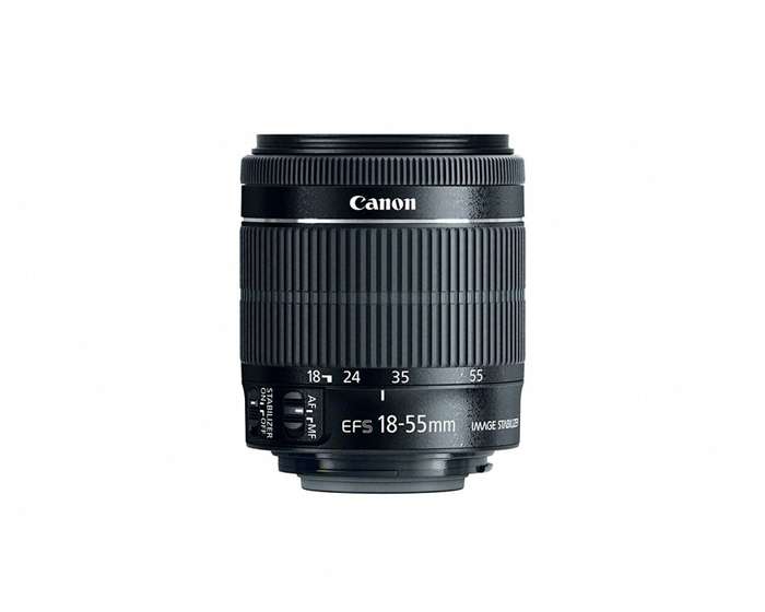 Canon EF-S 18-55mm f/3.5-5.6 IS (IMAGE STABILIZER) STM Camera Lens for Canon Digital SLR Cameras
