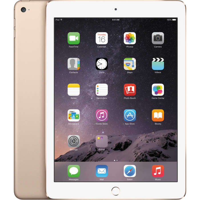 IPAD AIR 2 | MH0W2LL/A | 16GB | WiFi Only | GOLD | RETINA DISPLAY  | FINGERPRINT ID | 9.7inch Tablet