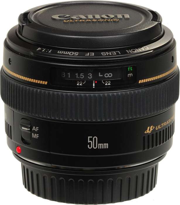 for spares / repair - Canon EF 50mm f/1.4 Lens USM Ultrasonic for Canon DSLR Cameras