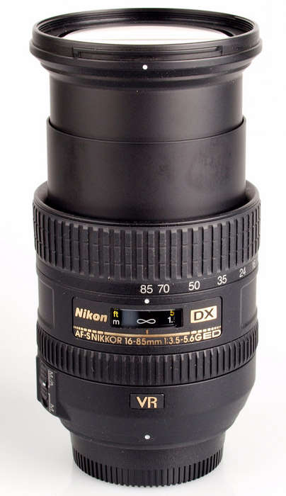 Nikon AF-S DX Nikkor 16-85mm VR Lens for Nikon DSLR Cameras