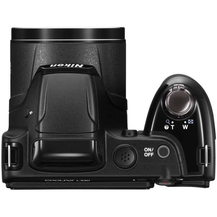 Nikon Coolpix L320 16.1MP Digital Camera with 26x Optical Zoom [ BLACK ] 720p HD Video