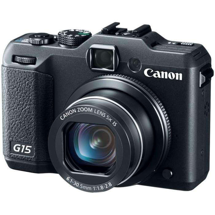 Canon PowerShot G15 | DIGIC 4 IMAGE PROCESSOR | 5X OPTICAL ZOOM | DIGITAL CAMERA
