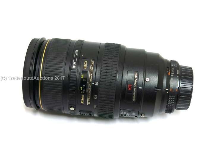 Nikon 80-400mm f4.5-5.6D ED AF VR Zoom Lens for Nikon Digital SLR Cameras
