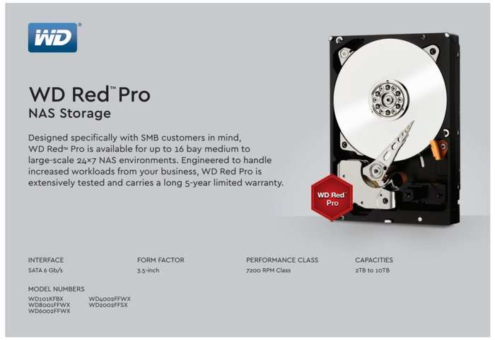 6TB HDD WD RED NAS Hard Drive | 6 TB | SATA 6Gb/s | 5400 RPM 64MB Cache | DVR CCTV DESKTOP NAS