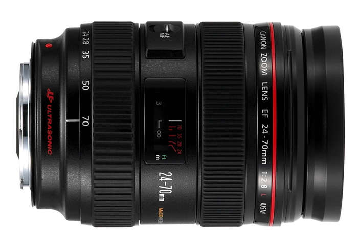 Canon EF 24-70mm f/2.8 L USM Zoom Lens for Canon FULL FRAME DSLR Cameras