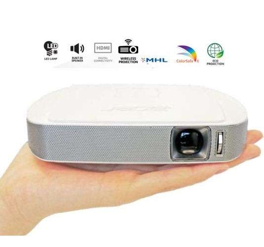 Acer C205 LED 200 Lumens Pico Projector - Demo complete in box