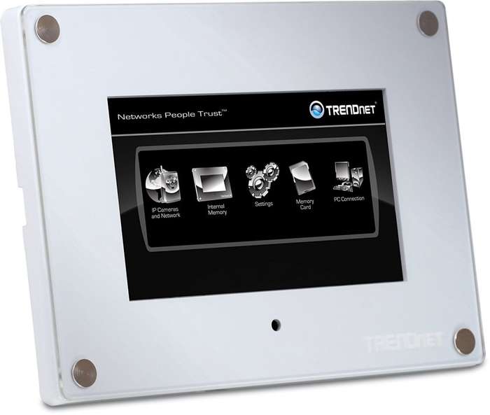 TRENDnet 7-Inch Wireless Internet Surveillance Camera and Photo Monitor, TV-M7