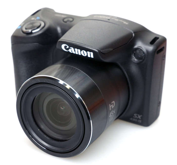 Canon PowerShot SX430 IS Built-in Wi-Fi / NFC Black Digital Camera 20.0MP 45X ZOOM