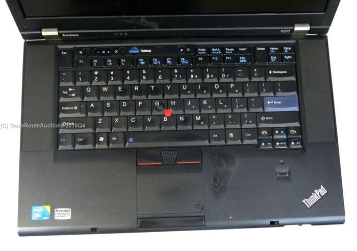 LENOVO THINKPAD LAPTOP W510 | 15.6inch  | CORE i7 Q720 CPU 1.6GHz | 14GB RAM | 80GB HDD - PLZ READ