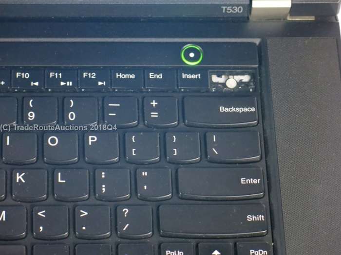 LENOVO THINKPAD T530 | CORE i7 3520M 2.9GHz  | 8GB RAM | 500GB HDD | 15.6" LAPTOP - 1 KEY LOOSE