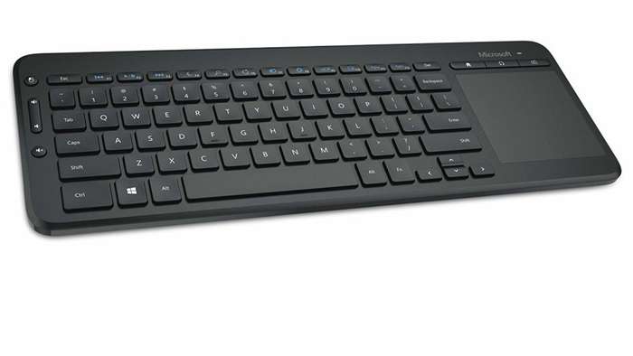 Microsoft All In One Media Keyboard with Touchpad - Wireless