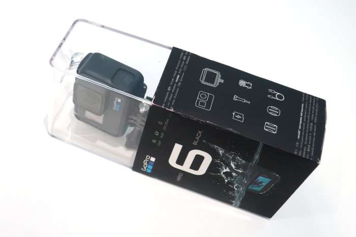 GoPro HERO6 Black FULL HD Action Camera CHDHX-601-RW complete in box - Demo Open Box