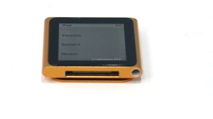 Apple iPod nano 6th Generation (8GB) (ORANGE) MC691