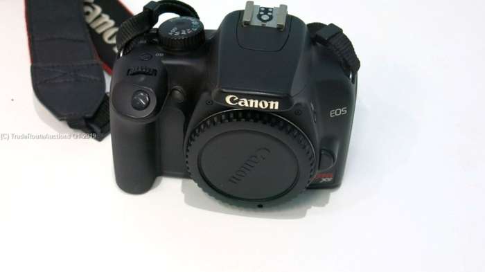Canon EOS Rebel XS 10.1-Megapixel Digital SLR Camera - Black (Body Only)