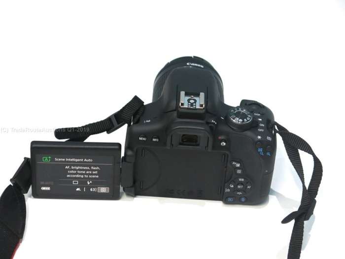 CANON EOS 750D Digital SLR CAMERA BODY PLUS CANON 18-55 IS STM LENS KIT - 24.2 MEGAPIXELS
