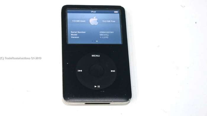 Apple IPod Classic - 6th Generation  BLACK 80GB [ MB147LL ]