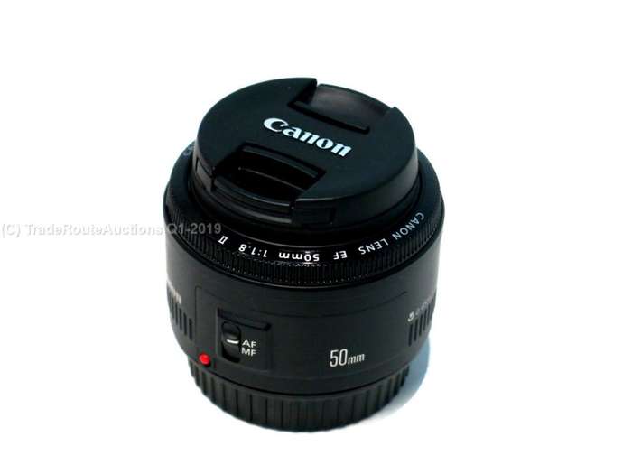 Canon EF 50mm f/1.8 II Lens - Fits Canon Cameras