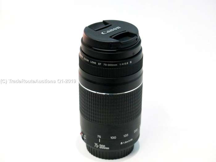 CANON EF 75-300MM 4-5.6 MARK III TELEPHOTO ZOOM LENS for 600D, 650D, 700D, 750D 1200D 1300D Etc