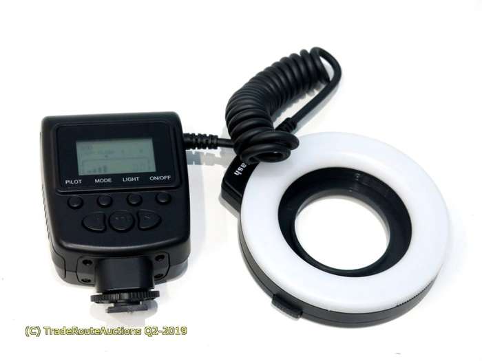 Macro Ring Flashight For Nikon Canon Fuji Pentax DSLR Cameras