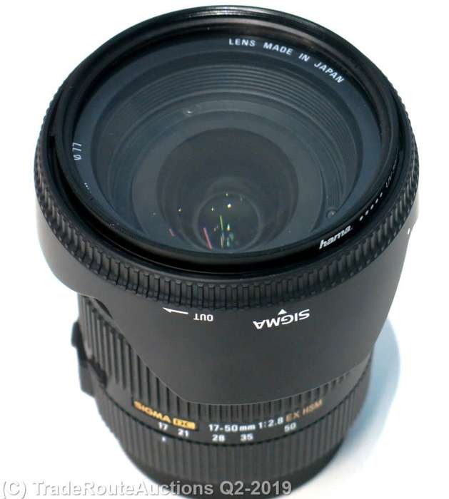 Sigma Lens 17-50 2.8 EX DC OS HSM Canon Mount