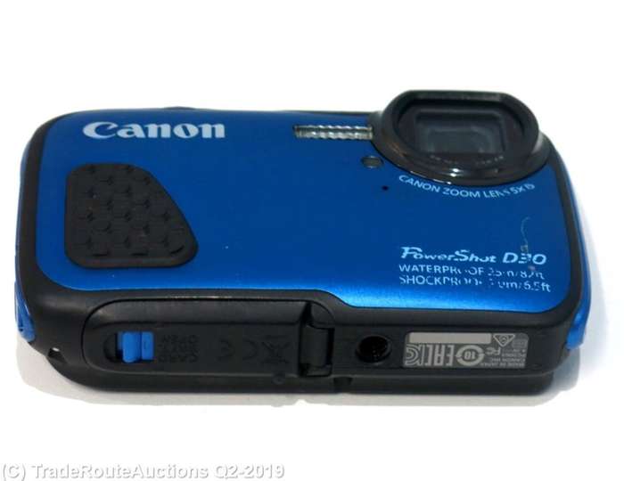 Canon PowerShot D30 Waterproof Camera (Blue)
