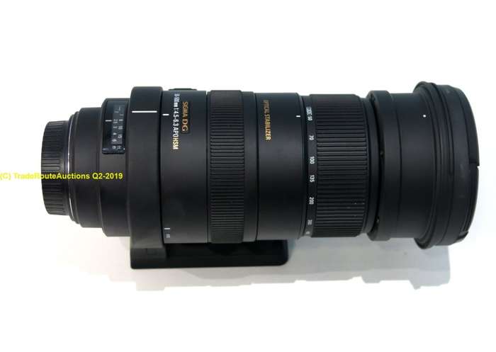 Sigma 50-500mm F4-6.3 APO HSM DG OS (OPTICAL STABILIZER) Telephoto Zoom Lens (CANON MOUNT)