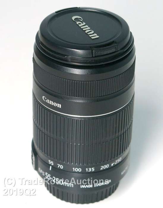 Canon EF-S 55-250m IS (Image Stabilizer) Mark ii Lens for Canon DSLR Cameras