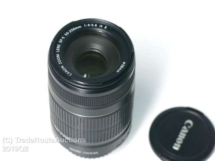 Canon EF-S 55-250m IS (Image Stabilizer) Mark ii Lens for Canon DSLR Cameras