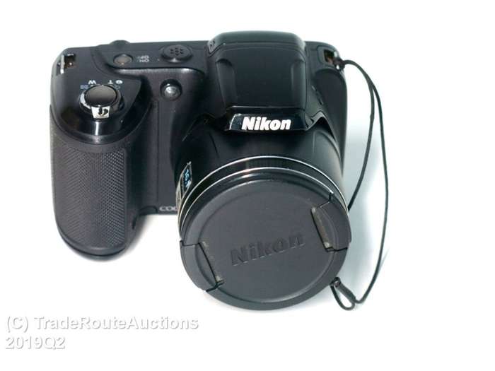 Nikon Coolpix L320 16.1MP Digital Camera with 26x Optical Zoom [ BLACK ] 720p HD Video