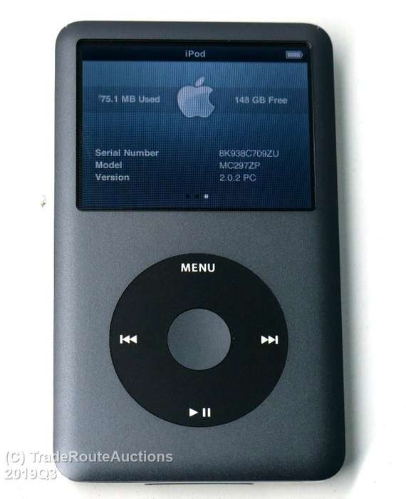 Apple IPod Classic 160GB [ MC297 ] *** 7th Generation **** IPOD 160GB BLACK 2.5" LCD Screen