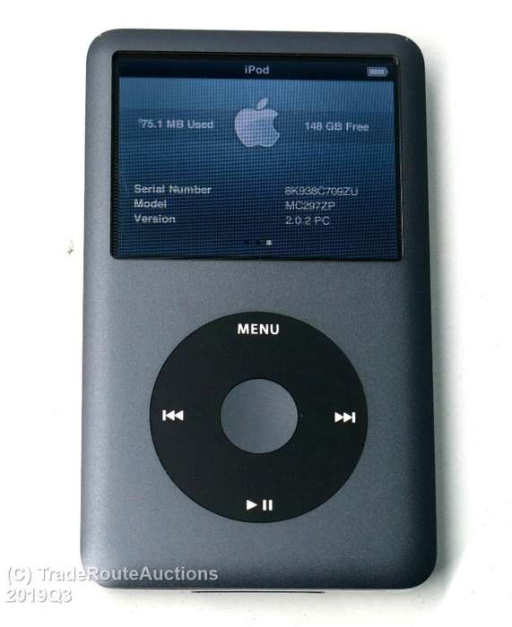 Apple IPod Classic 160GB [ MC297 ] *** 7th Generation **** IPOD 160GB BLACK 2.5" LCD Screen