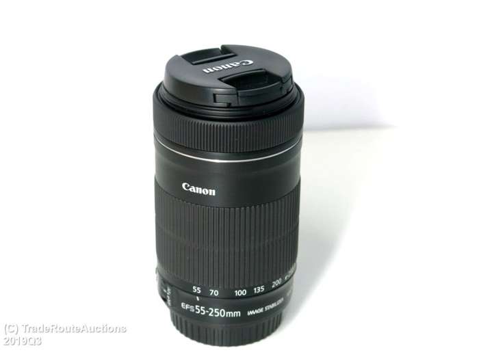Canon EF-S 55-250m IS (Image Stabilizer) STM  Lens for Canon DSLR Cameras