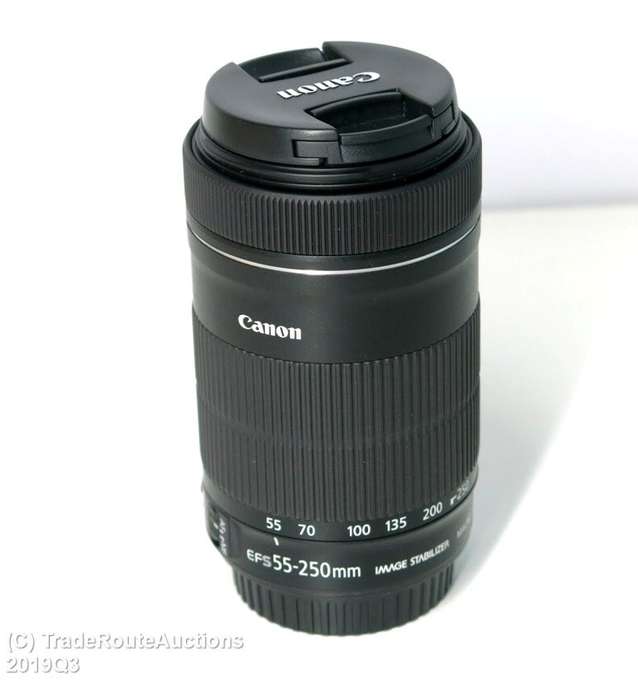 Canon EF-S 55-250m IS (Image Stabilizer) STM  Lens for Canon DSLR Cameras