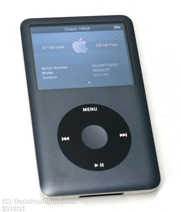 BOXED - Apple IPod Classic 160GB [ MC297 ] *** 7th Generation **** IPOD 160GB BLACK 2.5" LCD Screen