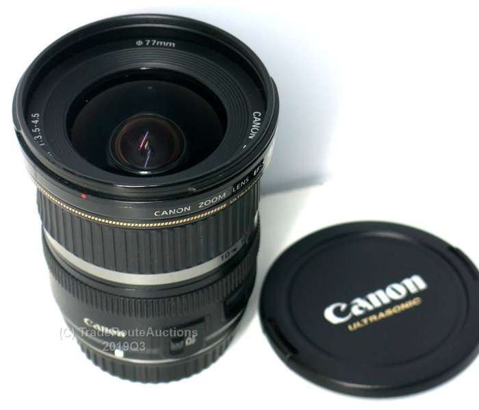 R 11,000 VALUE ** Canon EFS 10-22mm ULTRASONIC Ultra Wide-Angle Zoom Lens for Canon DSLR cameras